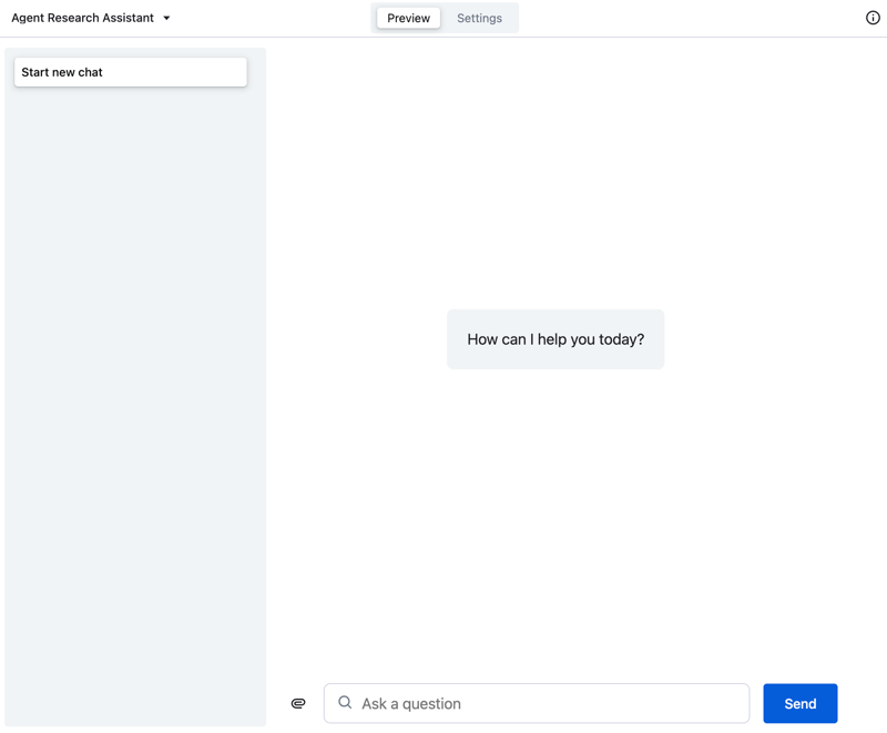 Create agent session